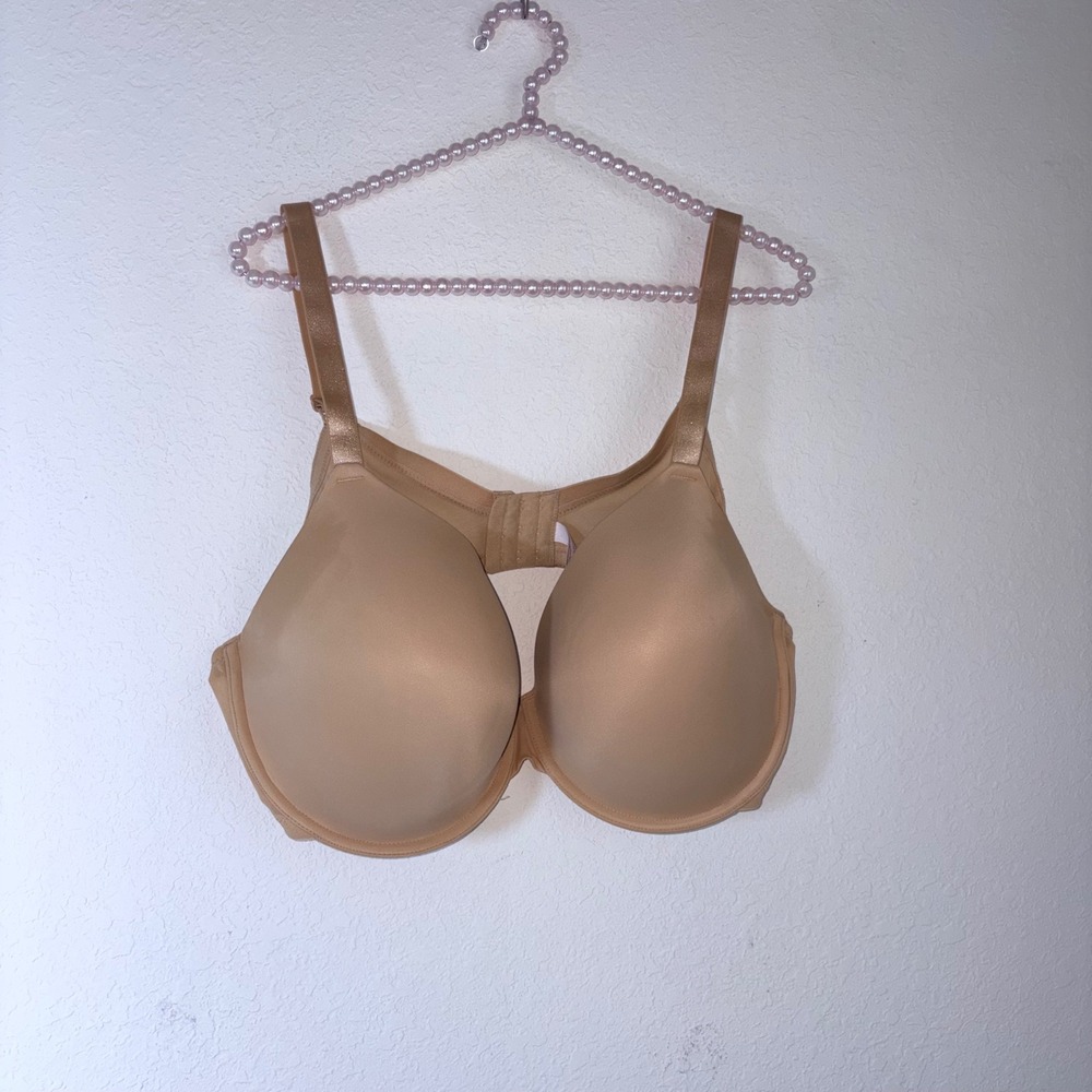 Auden Full Coverage Underwire Bra 42DD Tan Excellent Lightly Padded T-Shirt Bra